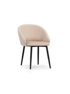 Стул мягкий «Сутгайн MR–26», на металлокаркасе, цвет бежевый/чёрный  (артикул 10997628)  большой выбор товаров оптом и в розницу по низким ценам с доставкой