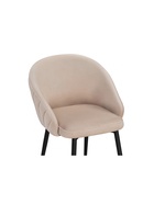 Стул мягкий «Сутгайн MR–26», на металлокаркасе, цвет бежевый/чёрный  (артикул 10997628)  большой выбор товаров оптом и в розницу по низким ценам с доставкой