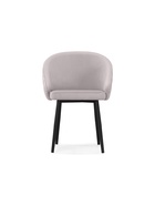 Стул мягкий «Сутгайн MR–28», на металлокаркасе, цвет серый/чёрный  (артикул 10997629)  большой выбор товаров оптом и в розницу по низким ценам с доставкой