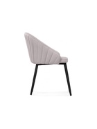 Стул мягкий «Сутгайн MR–28», на металлокаркасе, цвет серый/чёрный  (артикул 10997629)  большой выбор товаров оптом и в розницу по низким ценам с доставкой