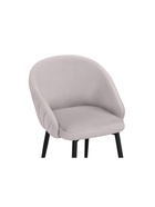 Стул мягкий «Сутгайн MR–28», на металлокаркасе, цвет серый/чёрный  (артикул 10997629)  большой выбор товаров оптом и в розницу по низким ценам с доставкой