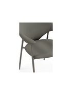 Стул мягкий Vigo», на металлокаркасе, цвет серый  (артикул 10997632)  большой выбор товаров оптом и в розницу по низким ценам с доставкой