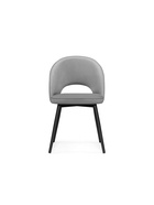 Стул мягкий «Клэйн MR–11», на металлокаркасе, цвет серый/чёрный  (артикул 10997636)  большой выбор товаров оптом и в розницу по низким ценам с доставкой