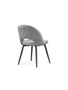 Стул мягкий «Клэйн MR–11», на металлокаркасе, цвет серый/чёрный  (артикул 10997636)  большой выбор товаров оптом и в розницу по низким ценам с доставкой