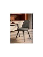 Стул Texas 2 светло-серый поворотный / черный - Фото 2