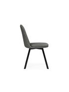 Стул Texas 2 светло-серый поворотный / черный - Фото 6