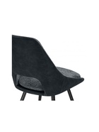 Стул мягкий для кухни Avianus, вращающийся, обивка шенилл, цвет тёмно-серый/чёрный - Фото 12