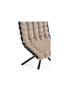 Стул мягкий Ball 1, на металлокаркасе, цвет бежевый/чёрный  (артикул 10997657)  большой выбор товаров оптом и в розницу по низким ценам с доставкой