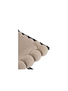 Стул мягкий Ball 1, на металлокаркасе, цвет бежевый/чёрный  (артикул 10997657)  большой выбор товаров оптом и в розницу по низким ценам с доставкой