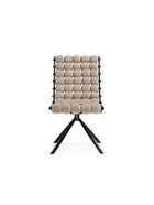 Стул мягкий Ball 1, на металлокаркасе, цвет бежевый/чёрный  (артикул 10997657)  большой выбор товаров оптом и в розницу по низким ценам с доставкой