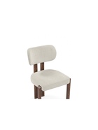 Стул мягкий Bandi, на металлокаркасе, цвет бежевый/орех - Фото 10