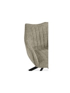 Стул мягкий Denever 360, на металлокаркасе, крутящийся, цвет бежевый/чёрный  (артикул 10997663)  большой выбор товаров оптом и в розницу по низким ценам с доставкой