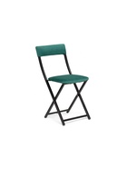 Стул для кухни Elevis, на металлокаркасе, цвет зелёный/чёрный  (артикул 10997665)  большой выбор товаров оптом и в розницу по низким ценам с доставкой