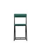 Стул для кухни Elevis, на металлокаркасе, цвет зелёный/чёрный  (артикул 10997665)  большой выбор товаров оптом и в розницу по низким ценам с доставкой