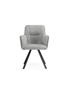 Стул мягкий Elis, на металлокаркасе, цвет серый/тёмно–серый/чёрный  (артикул 10997668)  большой выбор товаров оптом и в розницу по низким ценам с доставкой