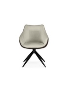 Стул мягкий Kansas, на металлокаркасе, цвет коричневый/кремовый/чёрный  (артикул 10997688)  большой выбор товаров оптом и в розницу по низким ценам с доставкой