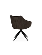 Стул мягкий Kansas, на металлокаркасе, цвет коричневый/кремовый/чёрный  (артикул 10997688)  большой выбор товаров оптом и в розницу по низким ценам с доставкой