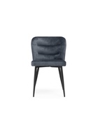 Стул мягкий Kilian, на металлокаркасе, цвет тёмно–серый/чёрный  (артикул 10997693)  большой выбор товаров оптом и в розницу по низким ценам с доставкой