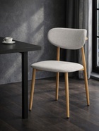 Стул мягкий Lisbon, на металлокаркасе, цвет бежевый/дерево - Фото 6