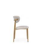 Стул мягкий Lisbon, на металлокаркасе, цвет бежевый/дерево - Фото 7