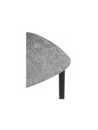 Стул мягкий Lisbon, на металлокаркасе, цвет серый/чёрный - Фото 12