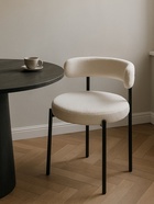 Стул мягкий Rudi, на металлокаркасе, цвет белый/чёрный  (артикул 10997699)  большой выбор товаров оптом и в розницу по низким ценам с доставкой