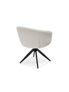 Стул мягкий Solomon 1, на металлокаркасе, вращающийся, цвет светло–бежевый/чёрный  (артикул 10997704)  большой выбор товаров оптом и в розницу по низким ценам с доставкой