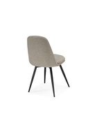 Стул мягкий Texas 1, на металлокаркасе, поворотный, цвет бежевый/чёрный  (артикул 10997705)  большой выбор товаров оптом и в розницу по низким ценам с доставкой