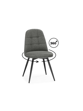 Светло–серый/чёрный