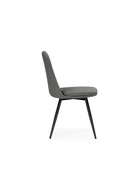 Стул мягкий Texas 1, на металлокаркасе, поворотный, цвет светло–серый /чёрный  (артикул 10997706)  большой выбор товаров оптом и в розницу по низким ценам с доставкой