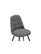 Стул мягкий Texas 1, на металлокаркасе, поворотный, цвет светло–серый /чёрный  (артикул 10997706)  большой выбор товаров оптом и в розницу по низким ценам с доставкой