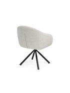 Стул мягкий «Бартон 1», на металлокаркасе, обивка мадера 2, цвет белый/чёрный матовый  (артикул 10997717)  большой выбор товаров оптом и в розницу по низким ценам с доставкой