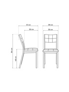 Стул мягкий «Бекал», на металлокаркасе, обивка искусственная кожа, цвет бежевый/белый  (артикул 10997719)  большой выбор товаров оптом и в розницу по низким ценам с доставкой