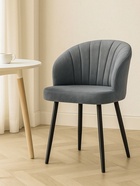 Стул мягкий «Бэнбу», на металлокаркасе, обивка marseille 11, цвет серый/чёрный  (артикул 10997723)  большой выбор товаров оптом и в розницу по низким ценам с доставкой