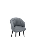 Стул мягкий «Бэнбу», на металлокаркасе, обивка marseille 11, цвет серый/чёрный  (артикул 10997723)  большой выбор товаров оптом и в розницу по низким ценам с доставкой