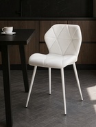 Стул мягкий «Вальд», на металлокаркасе, обивка экокожа, цвет белый/белый глянец  (артикул 10997735)  большой выбор товаров оптом и в розницу по низким ценам с доставкой