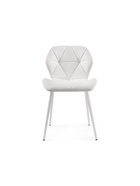 Стул мягкий «Вальд», на металлокаркасе, обивка экокожа, цвет белый/белый глянец  (артикул 10997735)  большой выбор товаров оптом и в розницу по низким ценам с доставкой