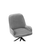 Стул мягкий «Галтер MR–11», на металлокаркасе, обивка, цвет серый/чёрный  (артикул 10997736)  большой выбор товаров оптом и в розницу по низким ценам с доставкой