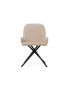 Стул мягкий «Галтер MR–26», на металлокаркасе, обивка, цвет бежевый/чёрный  (артикул 10997737)  большой выбор товаров оптом и в розницу по низким ценам с доставкой