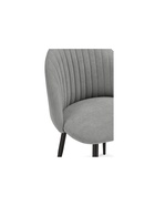 Стул мягкий «Дарлин», на металлокаркасе, обивка marseille 11, цвет серый/чёрный  (артикул 10997741)  большой выбор товаров оптом и в розницу по низким ценам с доставкой