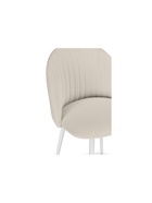 Стул мягкий «Дарлин», на металлокаркасе, обивка marseille 13, цвет бежевый/белый  (артикул 10997742)  большой выбор товаров оптом и в розницу по низким ценам с доставкой