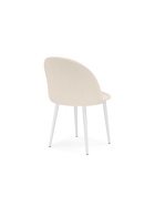 Стул мягкий «Дарлин», на металлокаркасе, обивка marseille 2, цвет бежевый/белый  (артикул 10997745)  большой выбор товаров оптом и в розницу по низким ценам с доставкой