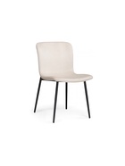 Стул мягкий «Игон», на металлокаркасе, обивка велюр, цвет бежевый/чёрный муар  (артикул 10997747)  большой выбор товаров оптом и в розницу по низким ценам с доставкой