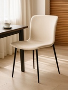 Стул мягкий «Игон», на металлокаркасе, обивка велюр, цвет бежевый/чёрный муар  (артикул 10997747)  большой выбор товаров оптом и в розницу по низким ценам с доставкой