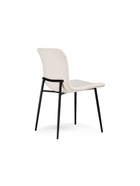 Стул мягкий «Игон», на металлокаркасе, обивка велюр, цвет бежевый/чёрный муар  (артикул 10997747)  большой выбор товаров оптом и в розницу по низким ценам с доставкой