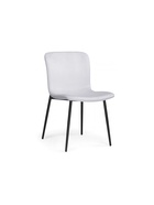 Стул мягкий «Игон», на металлокаркасе, обивка велюр, цвет серый /чёрный муар  (артикул 10997748)  большой выбор товаров оптом и в розницу по низким ценам с доставкой