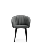 Стул мягкий «Моншау», на металлокаркасе, обивка marseille 11, цвет серый/чёрный  (артикул 10997759)  большой выбор товаров оптом и в розницу по низким ценам с доставкой