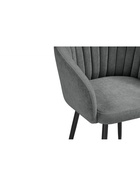 Стул мягкий «Моншау», на металлокаркасе, обивка marseille 11 данс, цвет серый/чёрный  (артикул 10997761)  большой выбор товаров оптом и в розницу по низким ценам с доставкой