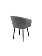 Стул мягкий «Моншау», на металлокаркасе, обивка marseille 11 данс, цвет серый/чёрный  (артикул 10997761)  большой выбор товаров оптом и в розницу по низким ценам с доставкой