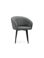 Стул мягкий «Моншау», на металлокаркасе, обивка marseille 11 данс, цвет серый/чёрный  (артикул 10997761)  большой выбор товаров оптом и в розницу по низким ценам с доставкой